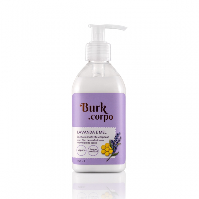 Loção Hidratante Corporal Lavanda e Mel 250ml