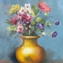Paninho de Óculos - Vaso de Flores