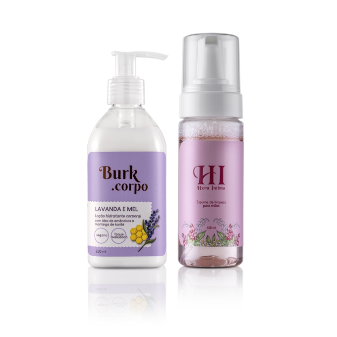 Kit Loção Lavanda e Espuma mãos HI
