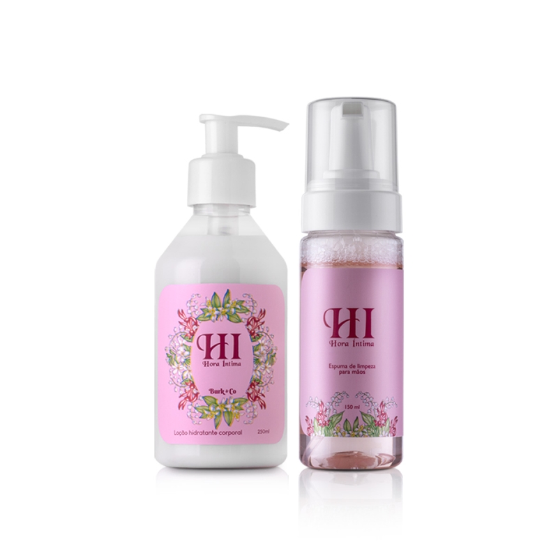 Kit Loção HI + Espuma de Mãos Hora Íntima