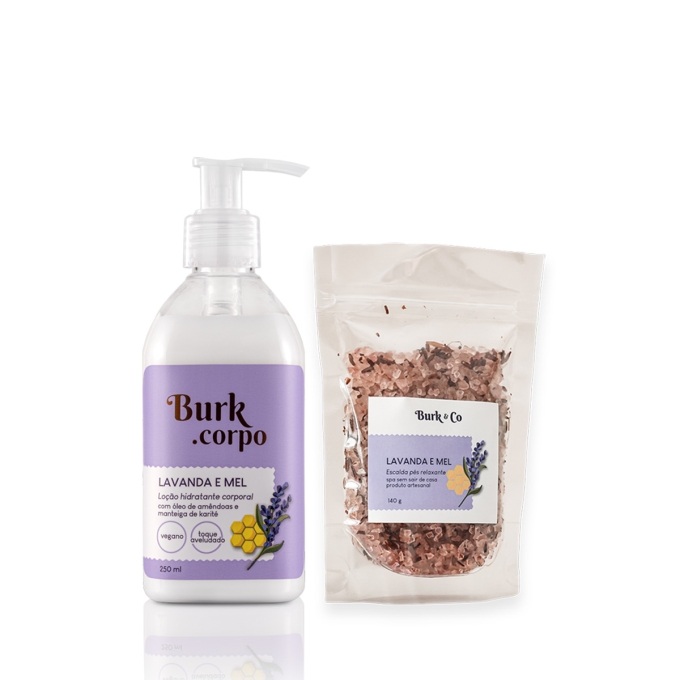 Kit SPA Lavanda e Mel